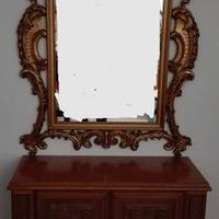 Mobile Antico Con Specchio