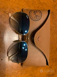 Ray-Ban Aviator RB3025 originali con custodia