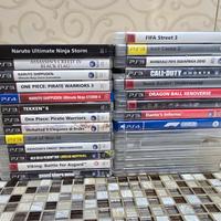 Lotto Giochi PS3+2 PS4