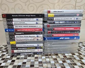 Lotto Giochi PS3+2 PS4