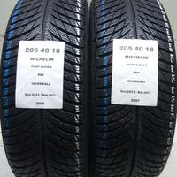 2 GOMME 205 40 18 MICHELIN A2007