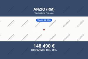 Immobile in asta di 163 m² con box auto a Anzio