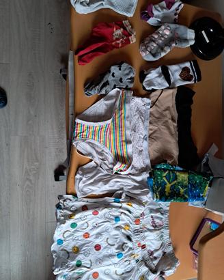 abbigliamento bambina 8/10 anni calzini intimo 