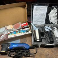 Kit rigenera fanali rotorbitale + polimero + varie