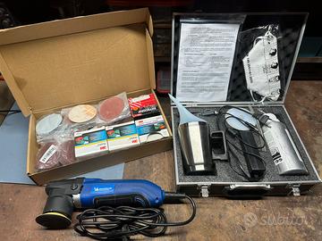 Kit rigenera fanali rotorbitale + polimero + varie