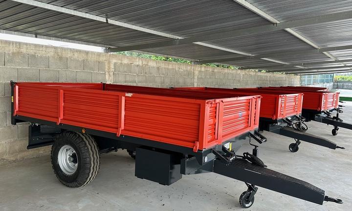 Rimorchio Agricolo 50Q.li 2.00 x 3.50mt - NU O VO