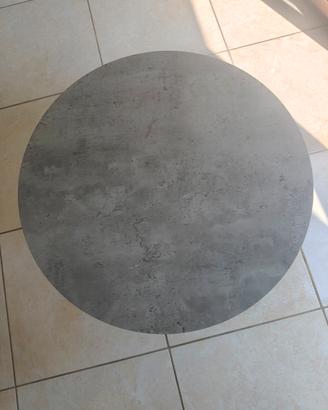Tavolino tondo per salotto