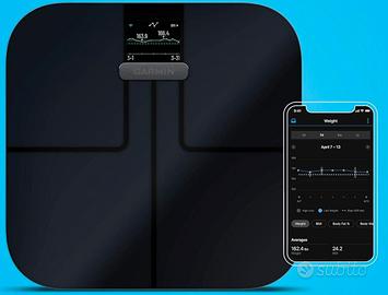 Garmin Index S2 Noir Pèse-personne électronique.