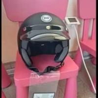 CASCO JET BHR NERO OPACO XL