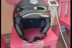 CASCO JET BHR NERO OPACO XL