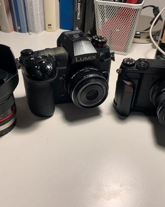 Panasonic G9 + Gx80 + ottiche
