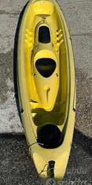 Canoa Bic Tobago 3,95m gialla, poco usata