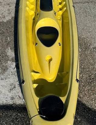 Canoa Bic Tobago 3,95m gialla, poco usata