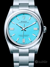 Rolex OP 36 Tiffany 126000 nuovo 2024 full set