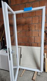 Infissi in alluminio.