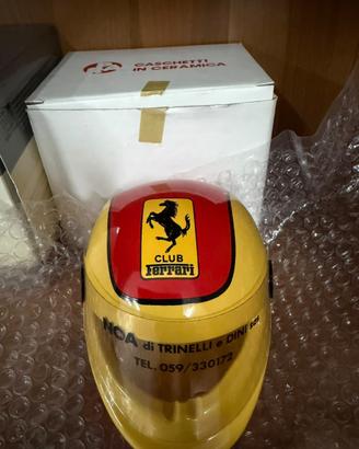 Casco Ceramica Ferrari Club vintage