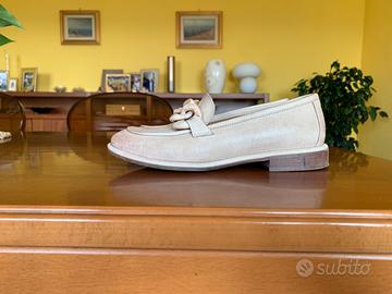 Mocassini in pelle Mat:20 Made in Italy numero 34.