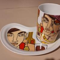 piatto con tazza mug - andrea fontebasso