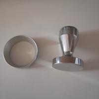 Pressacaffè + anello dosatore ad imbuto 53mm