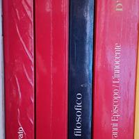 Libri. Proust, Goldoni, Voltaire, D'Annunzio