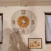orologio artigianale in legno