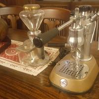 Macchina Caffè Vintage La Pavoni + Macinacaffè