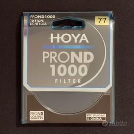 Filtro HOYA PRO ND 1000 77 + Filtro neutro DORR 77