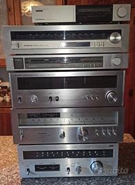 Vari sintonizzatori radio tuner stereo hifi