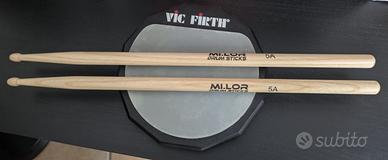 Pad Vic Firth 6" + Bacchette 5A