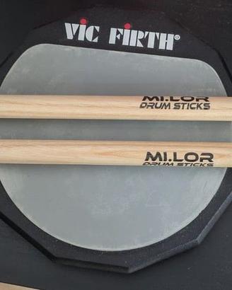 Pad Vic Firth 6" + Bacchette 5A