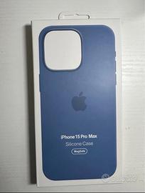 Custodia in silicone magsafe per iPhone 15 Pro max