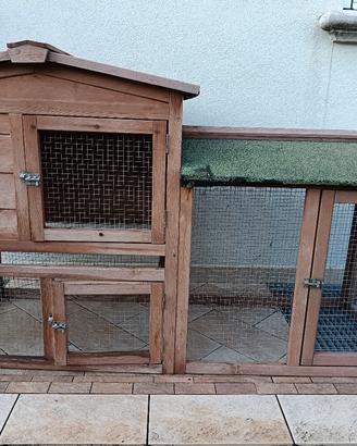 casetta per coniglio o galline