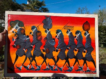 Quadro zanzibar africano