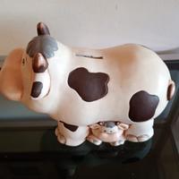 salvadanaio mucca