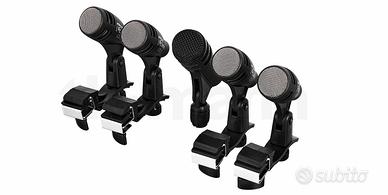 SET DI MICROFONI PER BATTERIA 5 PEZZI TBONE- NUOVI