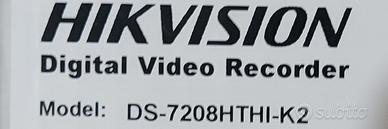 DVR HIKVISION  NUOVO
