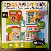 Cerc* Apri e Trova, gioco Montessori (2-5 anni)