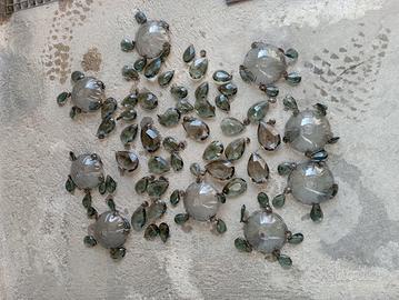 gocce di vetro e tappi in vetro 