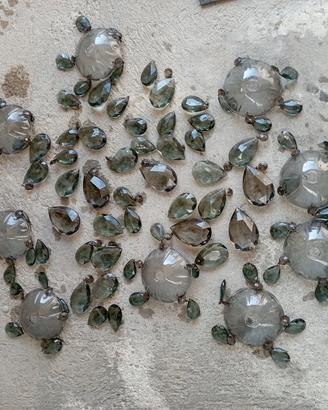 gocce di vetro e tappi in vetro 