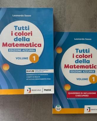 Tutti i colori della Matematica 1 ediz. Azz.Smart 