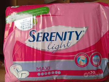 120 Pannoloni Serenity Light Lady Maxi 30 x 4 Pz