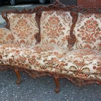 Divano luigi XV con poltrone