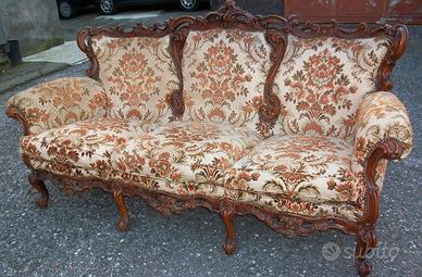 Divano luigi XV con poltrone