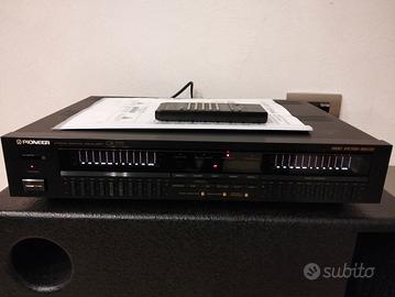 equalizzatore grafico Pioneer GR-777 e telecomando