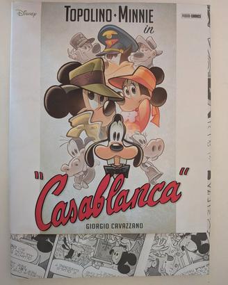 Casablanca di Giorgio Cavazzano Autografato Disney