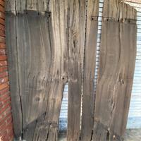 Assi vecchi castagno da antico portone