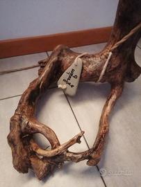 lampada artigianale naturale "L' abbraccio"