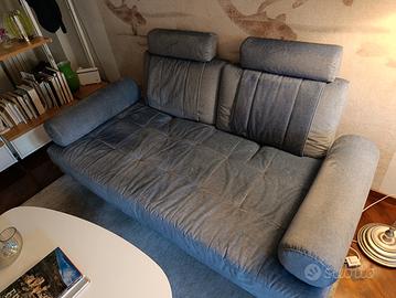 Divano Natuzzi ediz. limitata  tessuto Alcantara