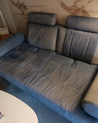 Divano Natuzzi ediz. limitata  tessuto Alcantara