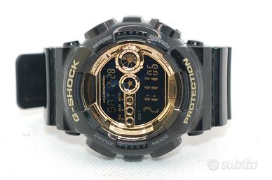 orologio G-Shock Casio mod gd100 GD-100GB-1 oro